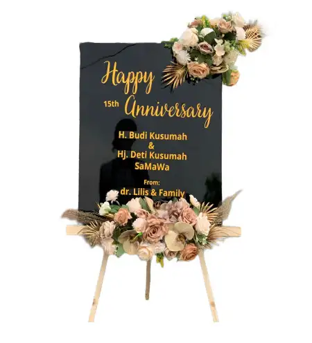 Papan Bunga Akrilik Tangkerang Tengah